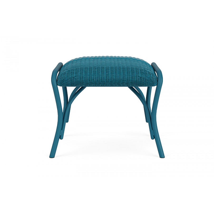 Lloyd Flanders™ All Seasons Ottoman with Padded Seat - Peacock