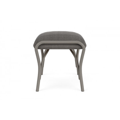 Lloyd Flanders™ All Seasons Ottoman with Padded Seat - Pewter
