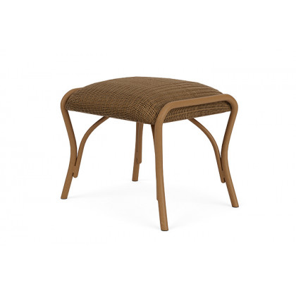 Lloyd Flanders™ All Seasons Ottoman with Padded Seat - Hickory