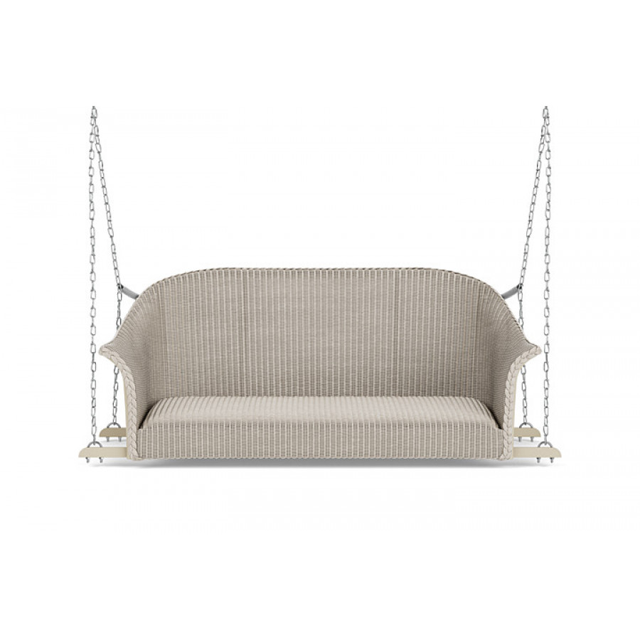 Lloyd Flanders™ All Seasons Settee Swing with Padded Seat - Linen