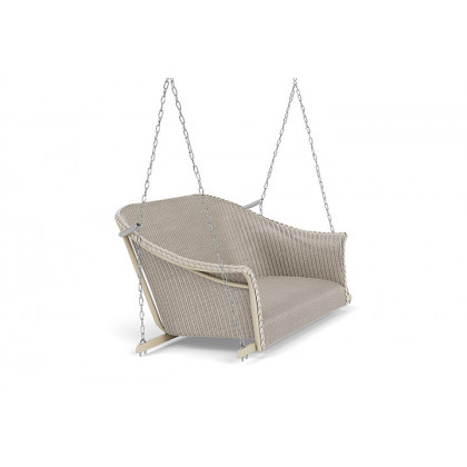 Lloyd Flanders™ All Seasons Settee Swing with Padded Seat - Linen
