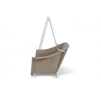 Lloyd Flanders™ All Seasons Settee Swing with Padded Seat - French Beige