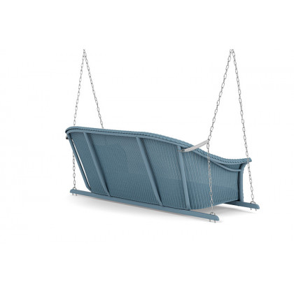 Lloyd Flanders™ All Seasons Settee Swing with Padded Seat - Stillwater