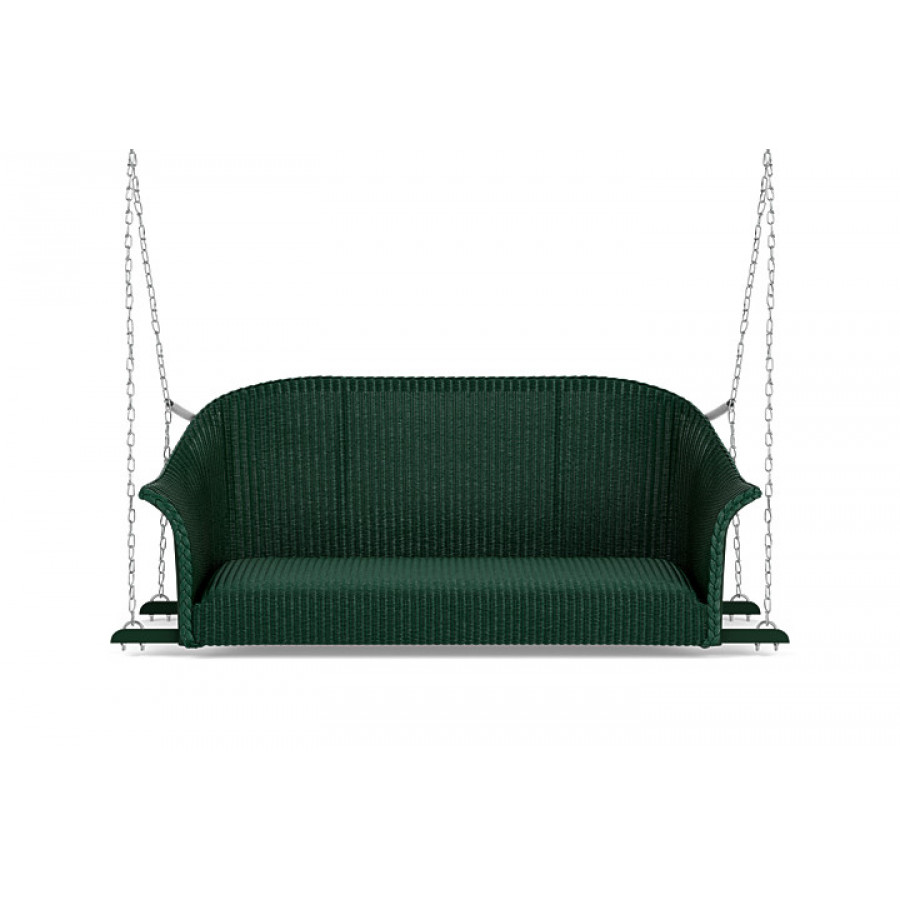 Lloyd Flanders™ All Seasons Settee Swing with Padded Seat - Woodland