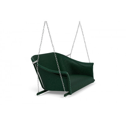 Lloyd Flanders™ All Seasons Settee Swing with Padded Seat - Woodland