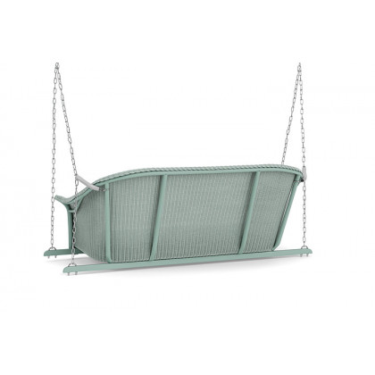 Lloyd Flanders™ All Seasons Settee Swing with Padded Seat - Sea Glass