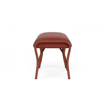 Lloyd Flanders™ All Seasons Settee Ottoman with Padded Seat - Terracotta