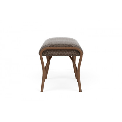 Lloyd Flanders™ All Seasons Settee Ottoman with Padded Seat - Bark