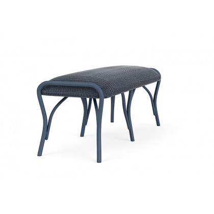 Lloyd Flanders - All Seasons Settee Ottoman with Padded Seat