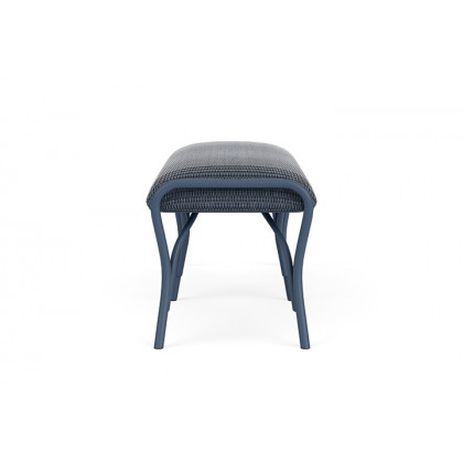 Lloyd Flanders™ All Seasons Settee Ottoman with Padded Seat - Denim Blue
