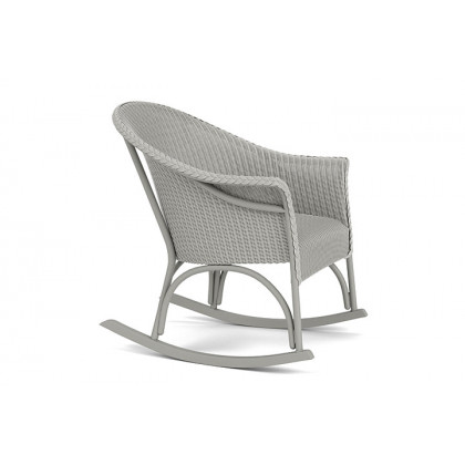 Lloyd Flanders™ All Seasons Lounge Rocker with Padded Seat - Platinum