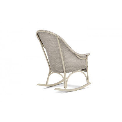 Lloyd Flanders™ All Seasons High Back Porch Rocker with Padded Seat - Linen