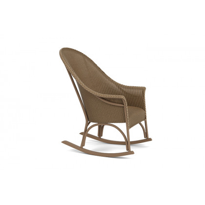 Lloyd Flanders™ All Seasons High Back Porch Rocker with Padded Seat - Fawn