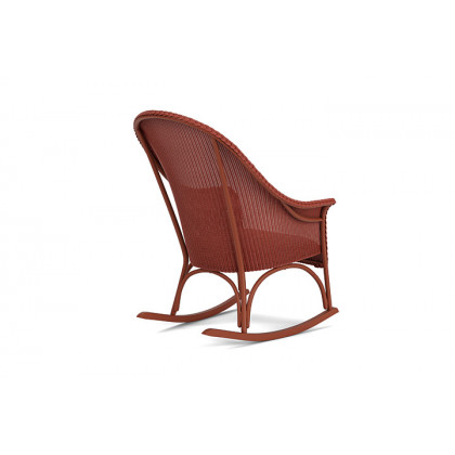 Lloyd Flanders™ All Seasons High Back Porch Rocker with Padded Seat - Terracotta