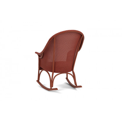 Lloyd Flanders™ All Seasons High Back Porch Rocker with Padded Seat - Terracotta