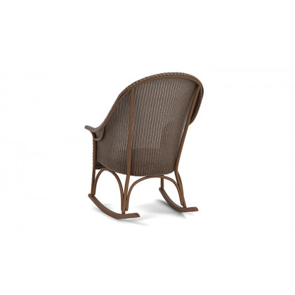 Lloyd Flanders™ All Seasons High Back Porch Rocker with Padded Seat - Bark