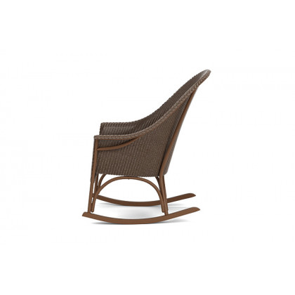 Lloyd Flanders™ All Seasons High Back Porch Rocker with Padded Seat - Bark