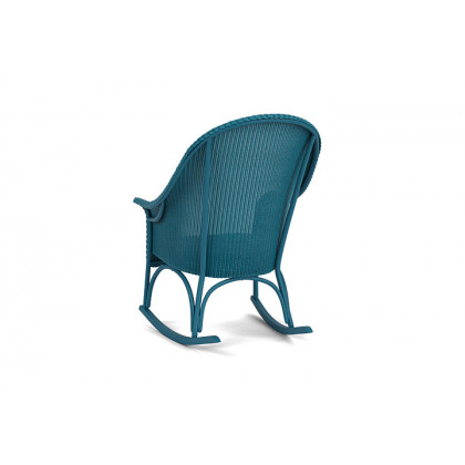 Lloyd Flanders™ All Seasons High Back Porch Rocker with Padded Seat - Peacock