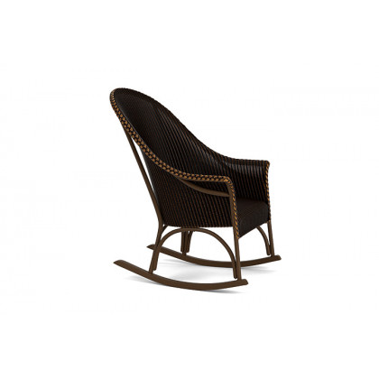 Lloyd Flanders™ All Seasons High Back Porch Rocker with Padded Seat - Mink