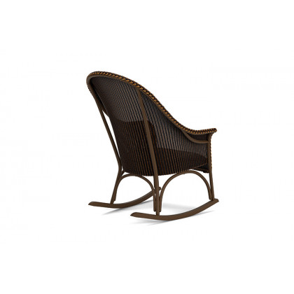 Lloyd Flanders™ All Seasons High Back Porch Rocker with Padded Seat - Mink