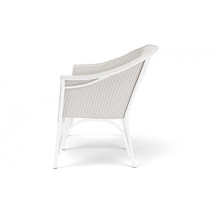 Lloyd Flanders™ All Seasons Settee with Padded Seat - White