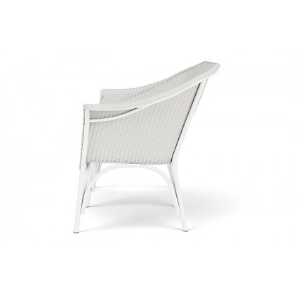 Lloyd Flanders™ All Seasons Settee with Padded Seat - Matte White