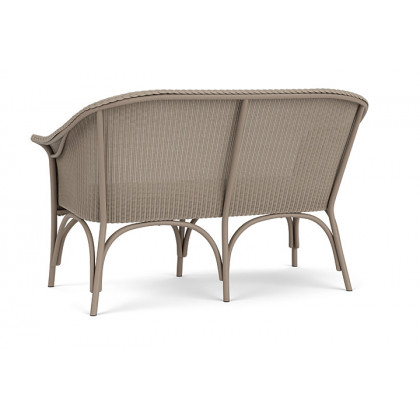 Lloyd Flanders™ All Seasons Settee with Padded Seat - French Beige