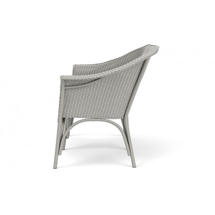 Lloyd Flanders™ All Seasons Settee with Padded Seat - Platinum