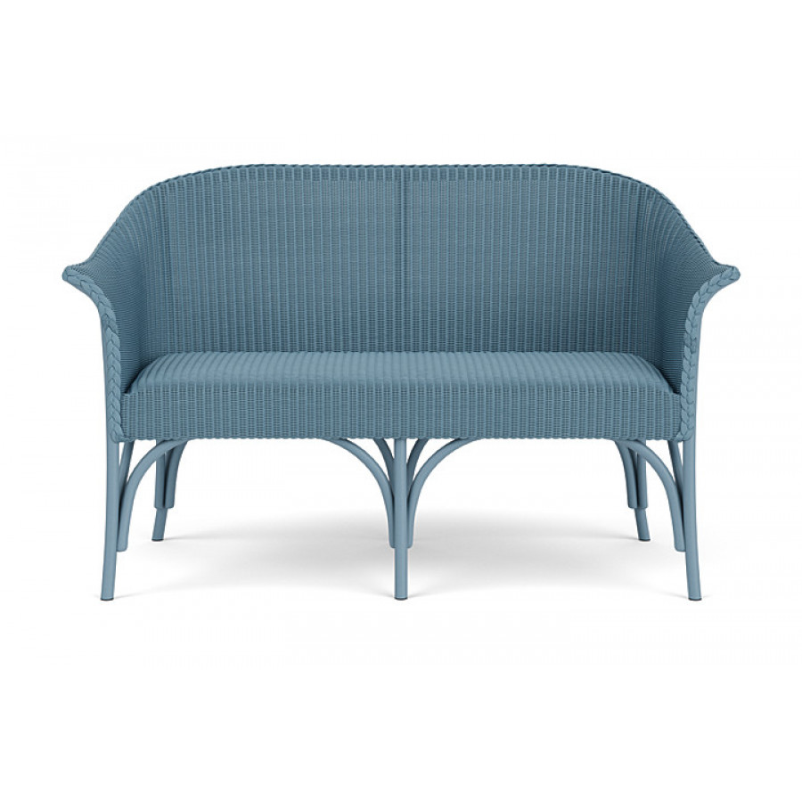 Lloyd Flanders™ All Seasons Settee with Padded Seat - Stillwater