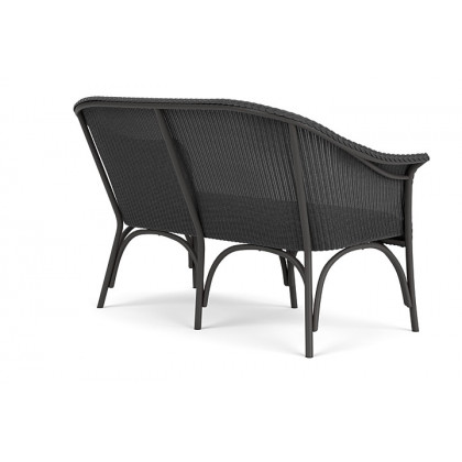 Lloyd Flanders™ All Seasons Settee with Padded Seat - Charcoal