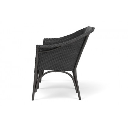 Lloyd Flanders™ All Seasons Settee with Padded Seat - Charcoal