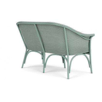 Lloyd Flanders™ All Seasons Settee with Padded Seat - Sea Glass