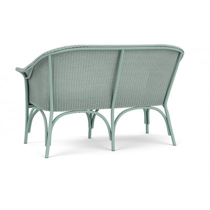 Lloyd Flanders™ All Seasons Settee with Padded Seat - Sea Glass