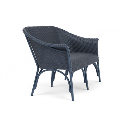 Lloyd Flanders™ All Seasons Settee with Padded Seat - Denim Blue