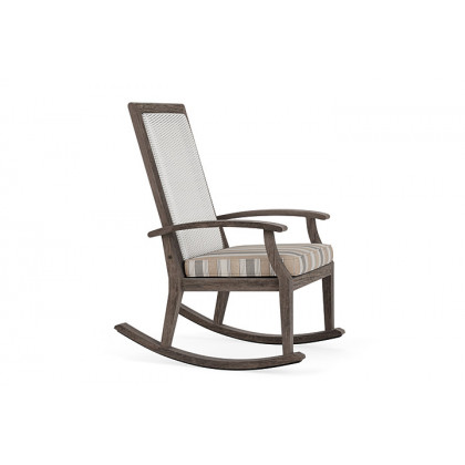 Lloyd Flanders™ Frontier High Back Porch Rocker - Matte White