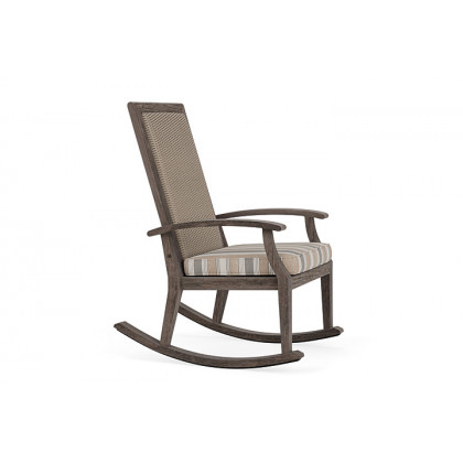 Lloyd Flanders™ Frontier High Back Porch Rocker - French Beige