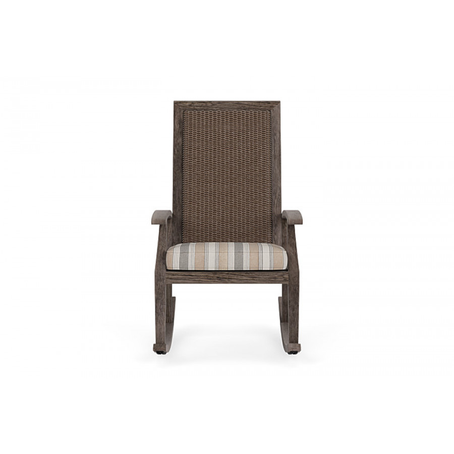 Lloyd Flanders™ Frontier High Back Porch Rocker - Bark