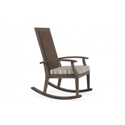 Lloyd Flanders™ Frontier High Back Porch Rocker - Bark