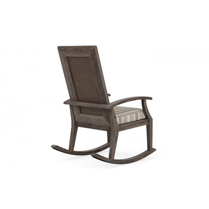 Lloyd Flanders™ Frontier High Back Porch Rocker - Bark