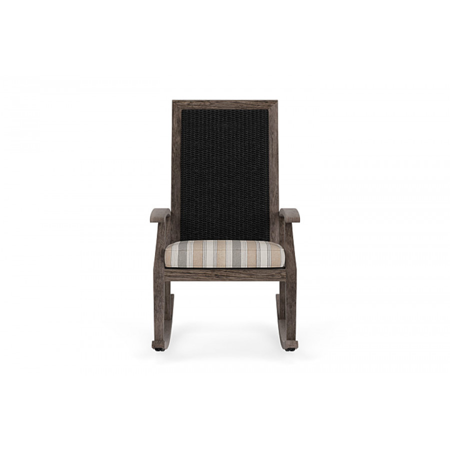 Lloyd Flanders™ Frontier High Back Porch Rocker - Ebony