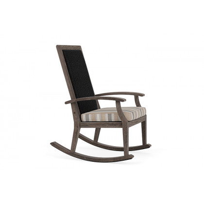 Lloyd Flanders™ Frontier High Back Porch Rocker - Ebony