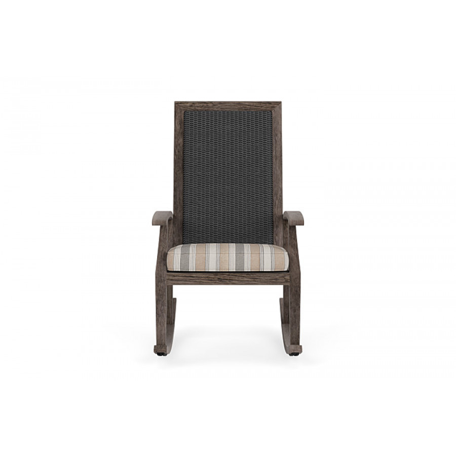 Lloyd Flanders™ Frontier High Back Porch Rocker - Charcoal