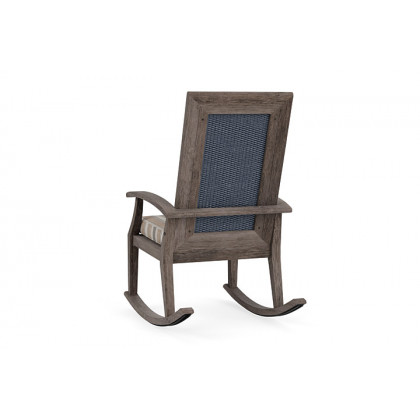 Lloyd Flanders™ Frontier High Back Porch Rocker - Denim Blue