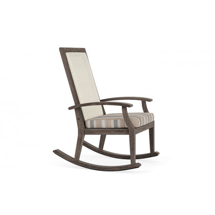Lloyd Flanders™ Frontier High Back Porch Rocker - Ivory