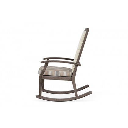 Lloyd Flanders™ Frontier High Back Porch Rocker - Ivory