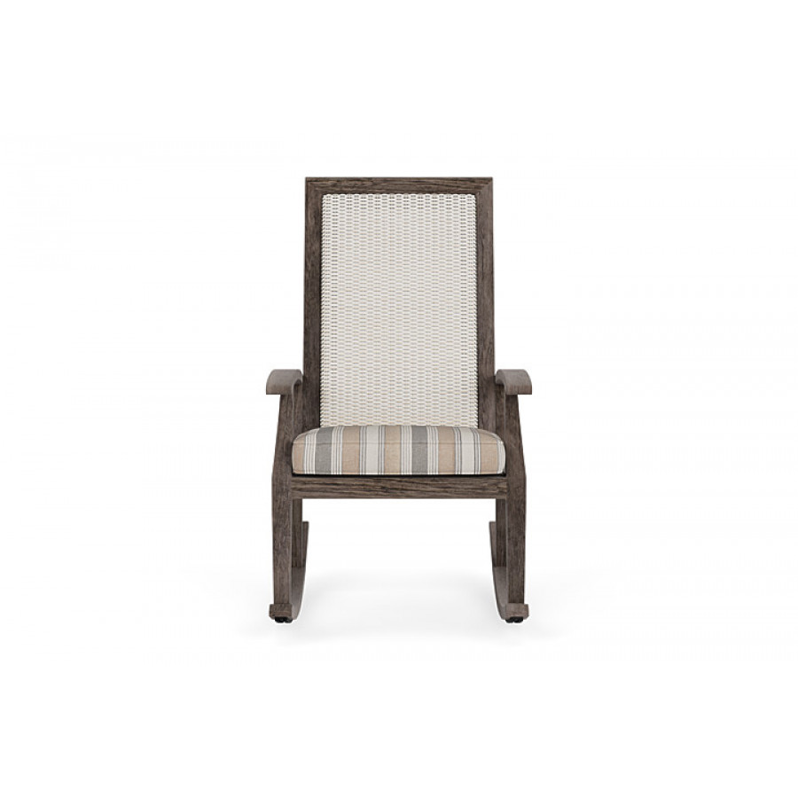 Lloyd Flanders™ Frontier High Back Porch Rocker - Antique White