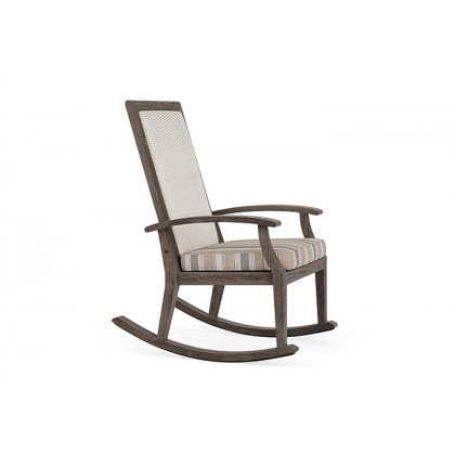Lloyd Flanders™ Frontier High Back Porch Rocker - Antique White