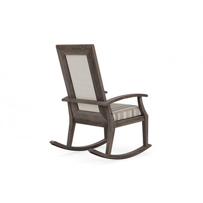Lloyd Flanders™ Frontier High Back Porch Rocker - Antique White