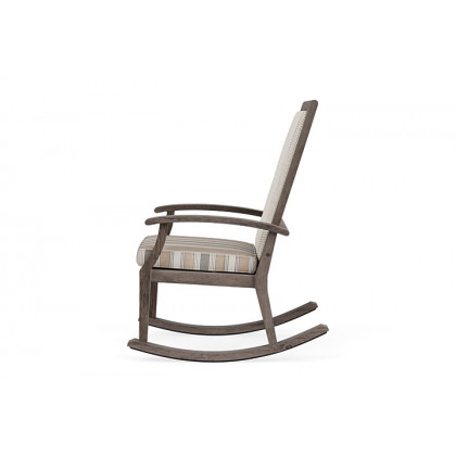 Lloyd Flanders™ Frontier High Back Porch Rocker - Antique White