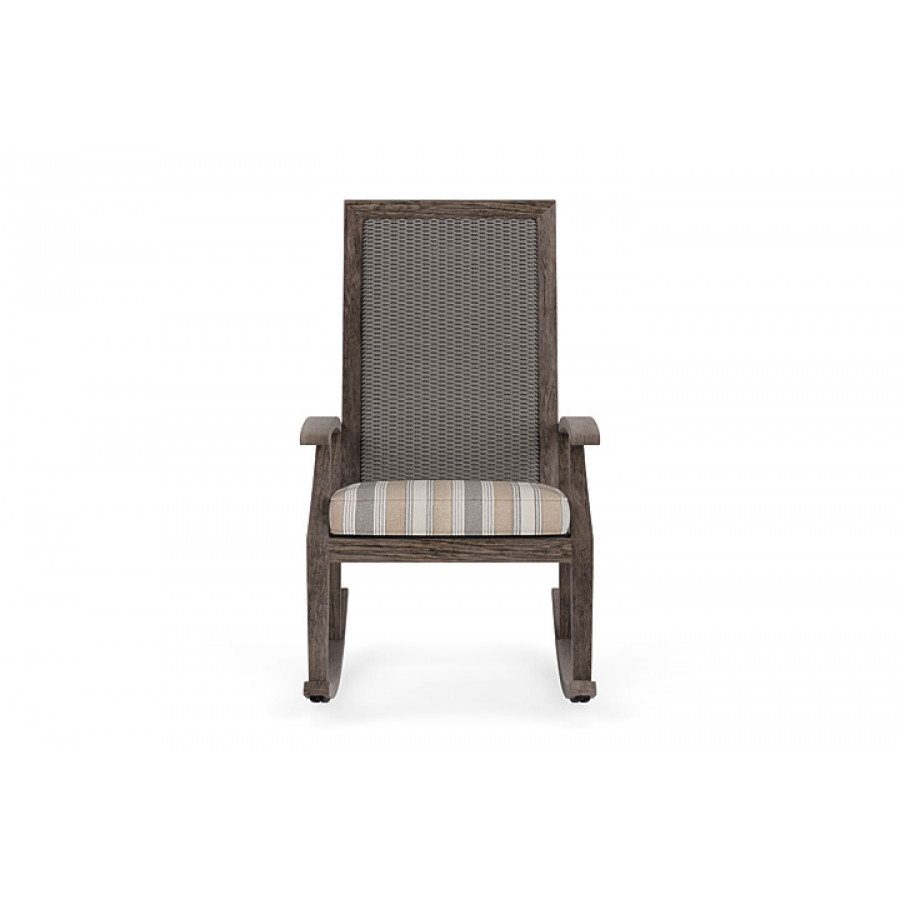 Lloyd Flanders™ Frontier High Back Porch Rocker - Pewter